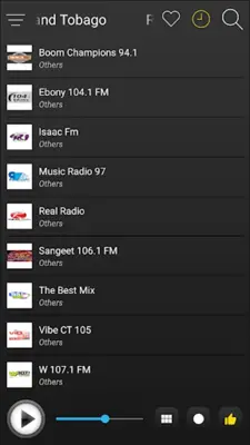 Trinidad and Tobago Radio Stat android App screenshot 1